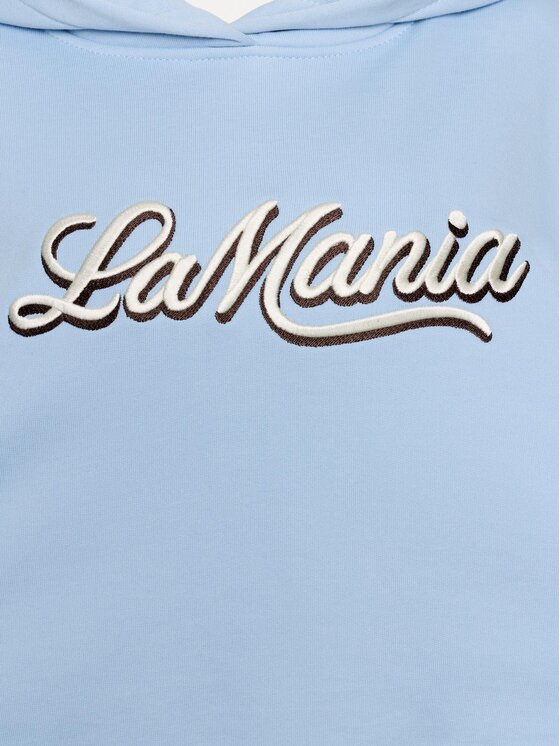 La Mania La Mania Felpa LUMA Celeste Active Fit