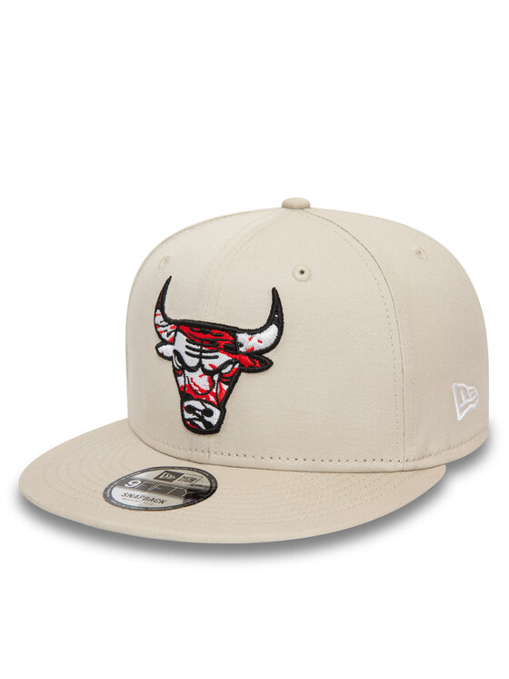 New Era Cepure ar nagu Seas Kidsill 950 Bulls 60435201 Bēšs