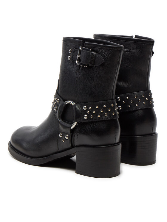 Bronx Bronx Μποτάκια New-Camperos 47535-U Μαύρο