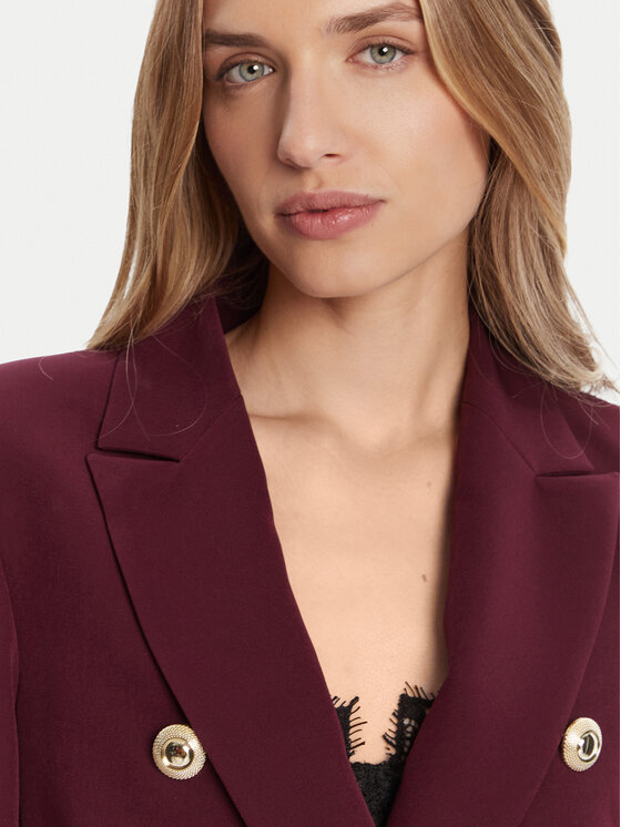Rinascimento Rinascimento Suknjič CFC0126227003 Bordo rdeča Slim Fit