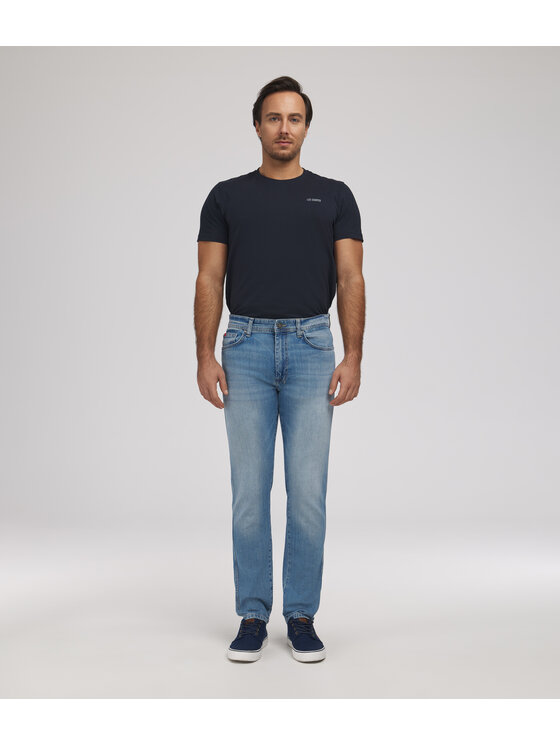 Lee Cooper Lee Cooper Jeansy JEANS M LC7504 3146 BRUSHED USED Niebieski Tapered Fit