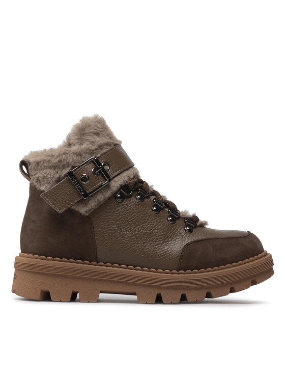 PINKO Pinko Botine Ortica AI 22-23 BLKS1 1H2131 A07H Maro