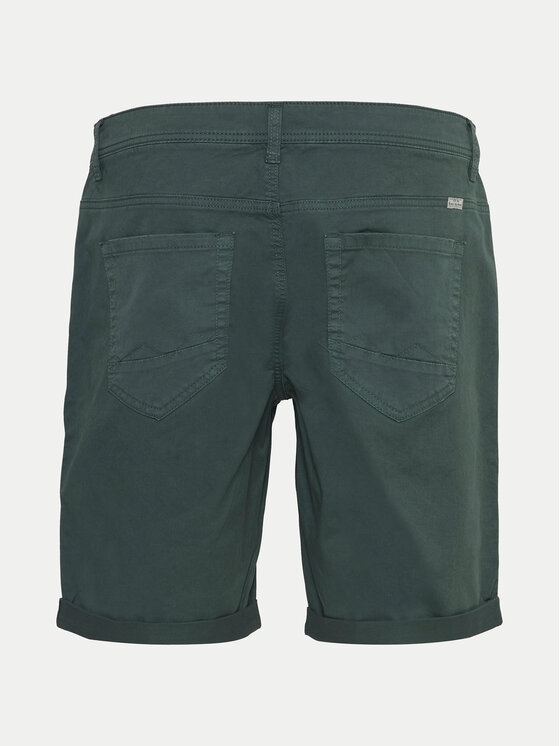 Blend Blend Šortky z materiálu 20716713 Zelená Slim Fit