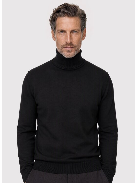 Pako Lorente Pako Lorente Sweter P26WN-2X-016 Czarny Classic Fit