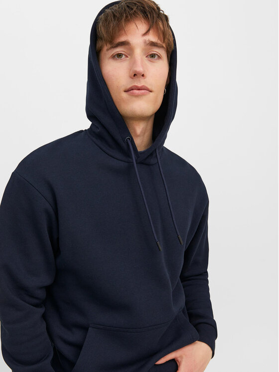 Jack&Jones Jack&Jones Majica dugih rukava Bradley 12249340 Tamnoplava Relaxed Fit