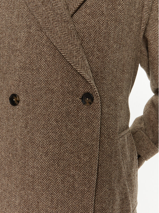 Tommy Hilfiger Tommy Hilfiger Cappotto di lana WW0WW43159 Beige Regular Fit
