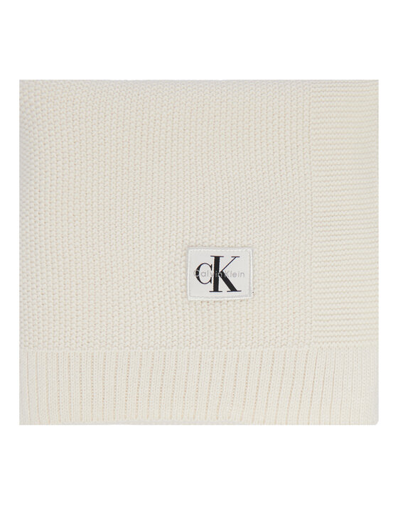Calvin Klein Jeans Calvin Klein Jeans Šal Knit Baby Blanket Giftbox LVCKFJN08N Kremna