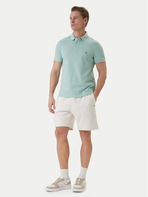 Tommy Hilfiger Tommy Hilfiger Poloshirt 1985 MW0MW17771 Grün Slim Fit