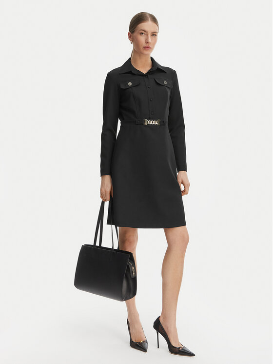 Rinascimento Rinascimento Coctailkleid CFC0127909003 Schwarz Regular Fit