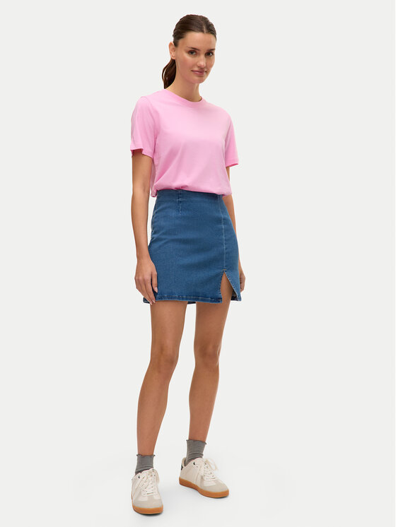 Vero Moda Vero Moda Φούστα τζιν Nelly 10311322 Μπλε Regular Fit