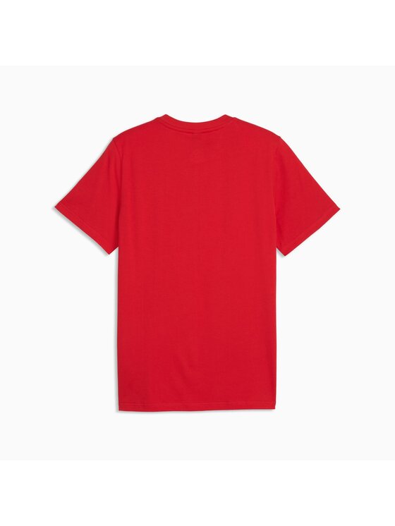 Puma Puma T-Shirt 637004 Czerwony Regular Fit