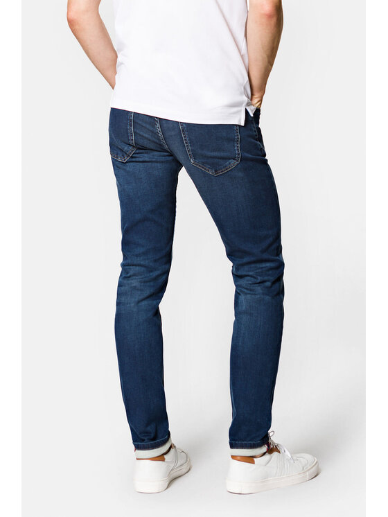 Lancerto Lancerto Jeansy Aidan SP113222000009 Granatowy Slim Fit