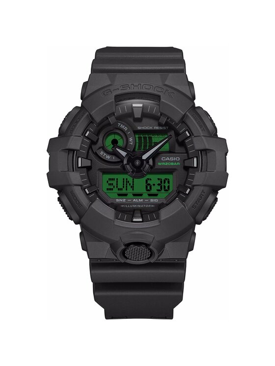 Casio Casio Zegarek GA-700BEG-1AER Czarny