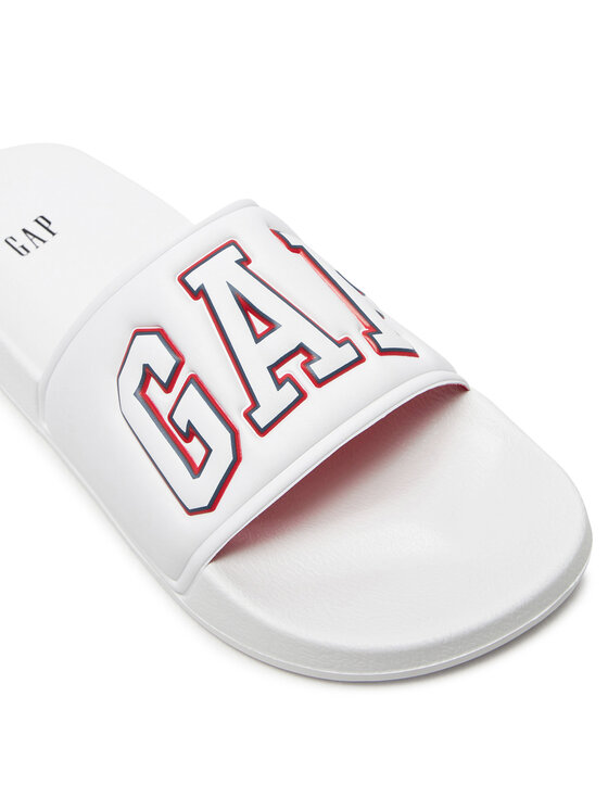 Gap Gap Klapki Austin Emb M GAQ001F1SMWHITGP Biały