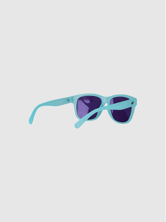4F 4F Okulary przeciwsłoneczne 4FJWSS25ASUNU066-48S Niebieski