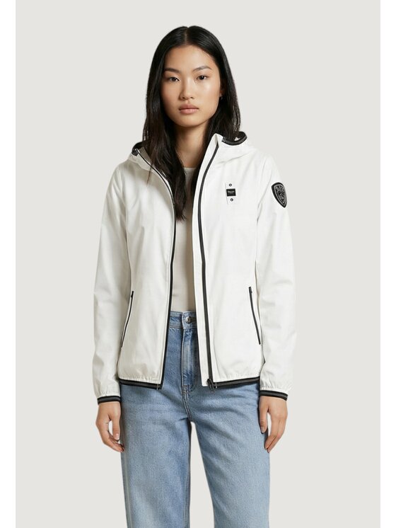 Blauer Blauer Μπουφάν πουπουλένιο NAY Λευκό Casual Fit