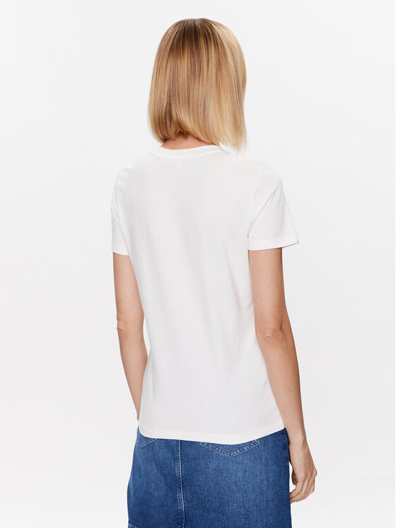 Tommy Hilfiger Tommy Hilfiger Тишърт Gold WW0WW38692 Екрю Regular Fit