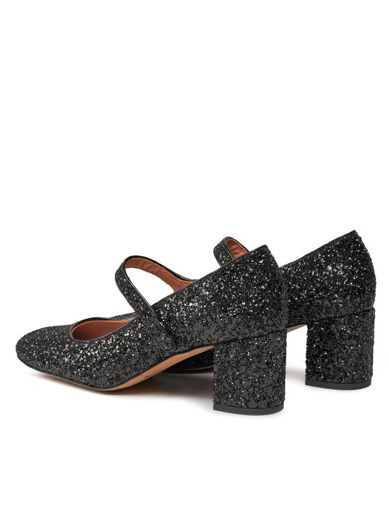 Balagan Balagan Buty Dora na wysokim obcasie Czarny