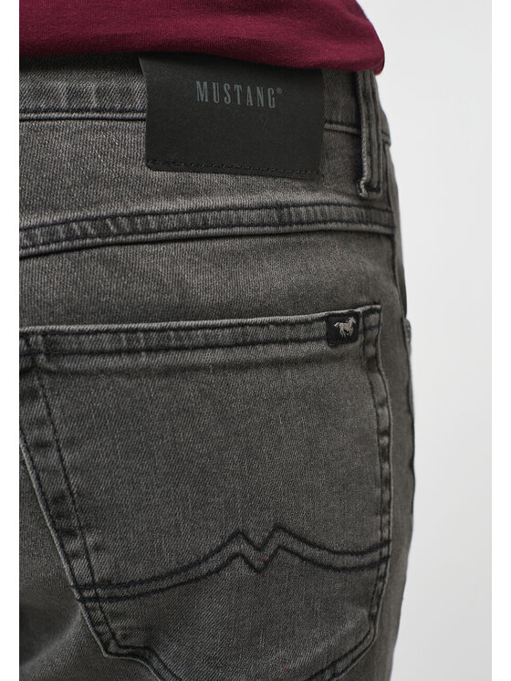Mustang Mustang Jeansy TRAMPER STRAIGHT Czarny Straight Fit