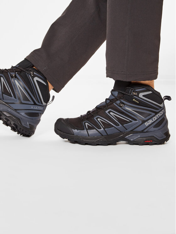 Salomon Salomon Trekking čevlji X Ultra 3 Mid Gtx GORE-TEX 398674 33 V0 Črna