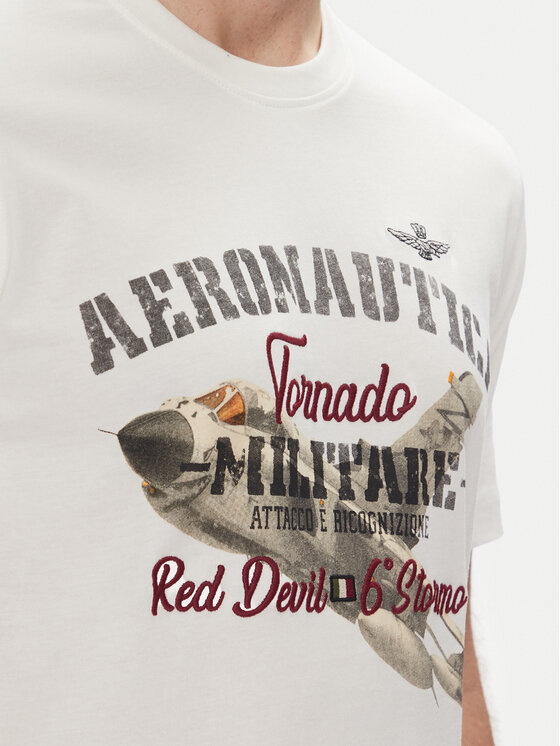 Aeronautica Militare Aeronautica Militare Majica 251TS2406J641 Bela Regular Fit