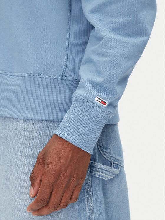 Tommy Jeans Tommy Jeans Džemperis Paisley Flag DM0DM20832 Mėlyna Relaxed Fit
