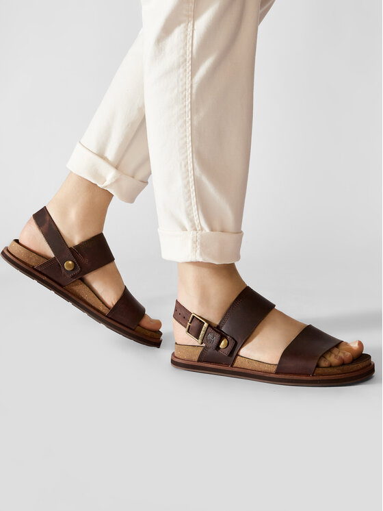 Timberland Timberland Sandali Amalfi Vibes 2Band Sandal TB0A419HV131 Rjava