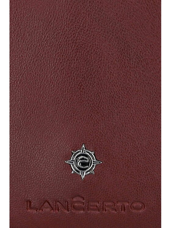 Lancerto Lancerto Portfel PF073220000102 Bordowy