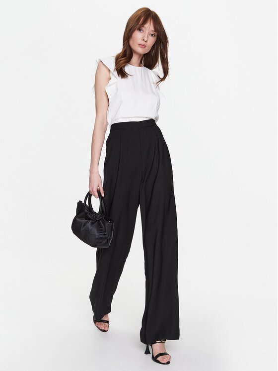 NAF NAF NAF NAF Jumpsuit Lamartha XEND17 Écru Regular Fit