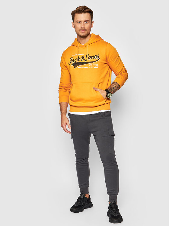 Felpa Logo 12189736 Giallo Regular Fit
