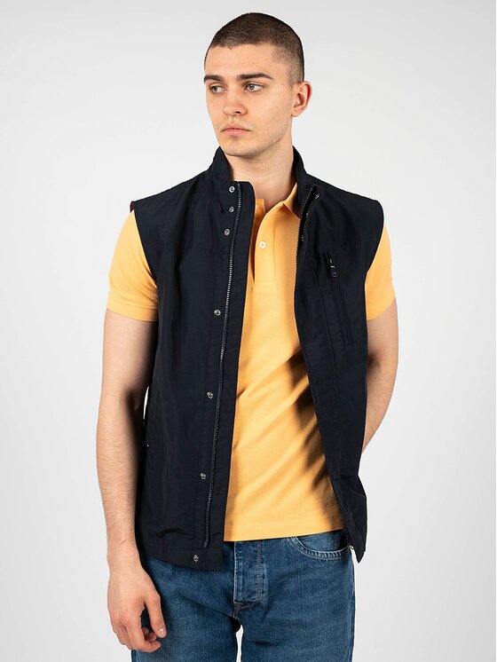 Geox Geox Kamizelka M2520E T2473 Granatowy Regular Fit