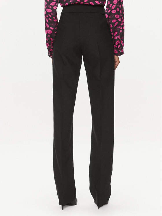 HUGO Hugo Штани з тканини Haitama 50504508 Чорний Straight Fit