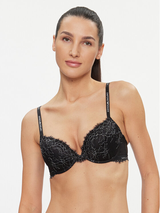 Emporio Armani Underwear Podprsenka Push-up 164394 3F207 00020 Čierna