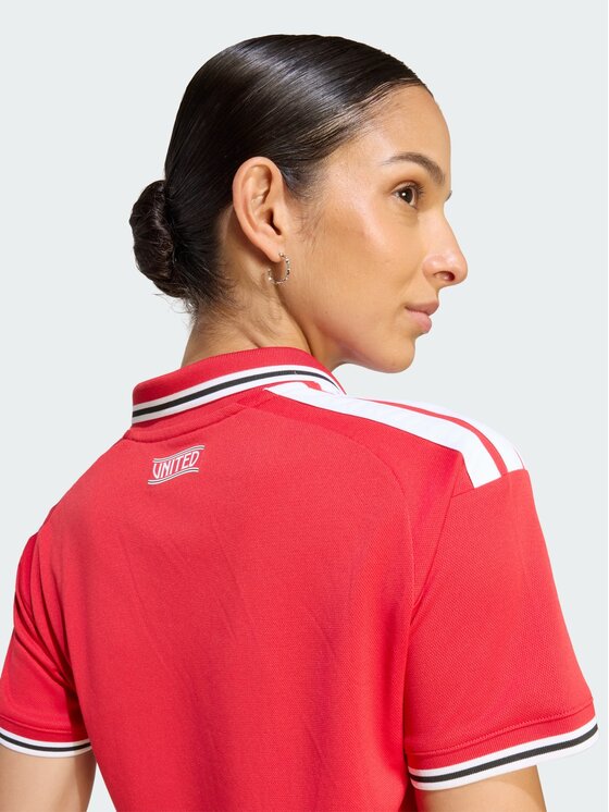 adidas adidas Koszulka techniczna 169717 Czerwony Regular Fit