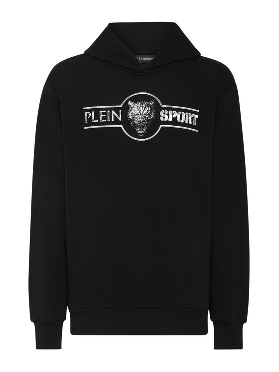 Plein Sport Plein Sport Bluza 5279 Czarny Regular Fit