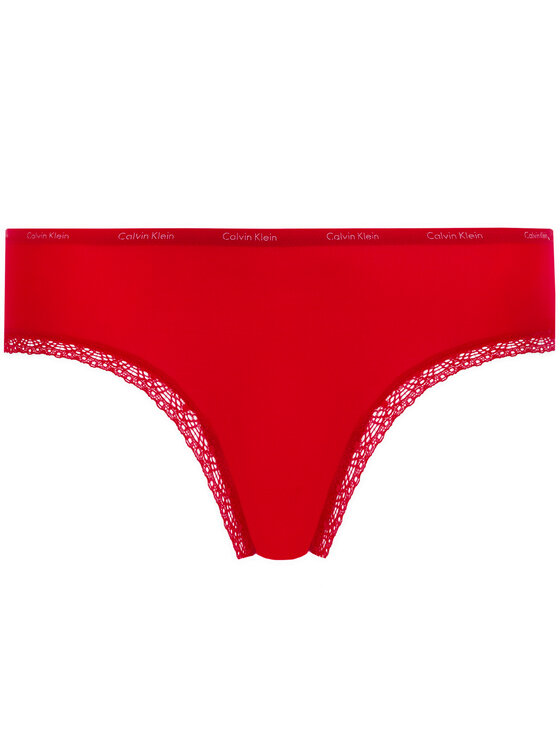 Calvin Klein Underwear Calvin Klein Underwear Klasické nohavičky 0000D3448E Červená