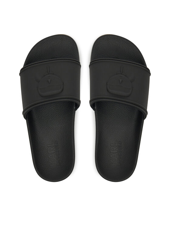 KARL LAGERFELD KARL LAGERFELD Šľapky Kondo 2.0 KL80919M Čierna