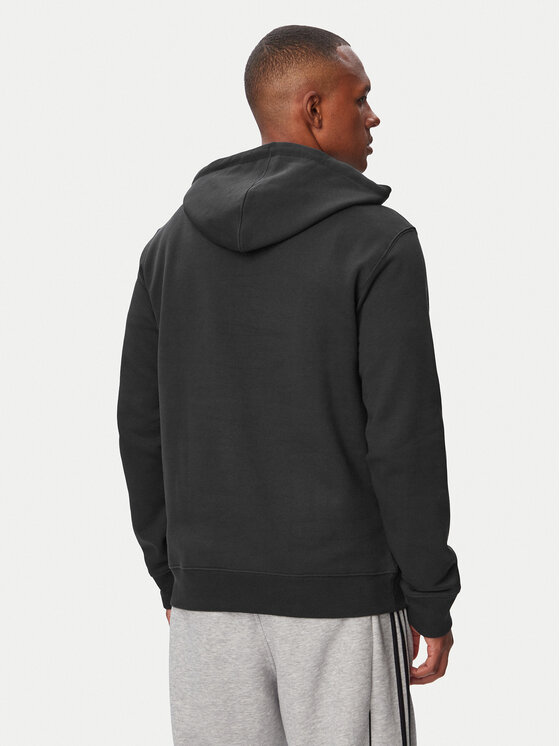 adidas adidas Mikina Trefoil Essentials KS8920 Černá Regular Fit