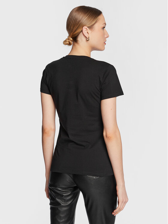 Liu Jo Liu Jo T-Shirt WA3389 JS923 Czarny Regular Fit