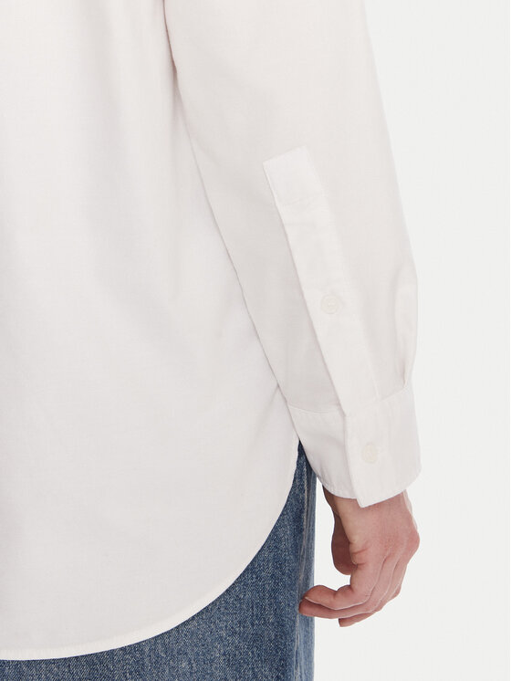Tommy Hilfiger Tommy Hilfiger Košile WW0WW46111 Bílá Relaxed Fit