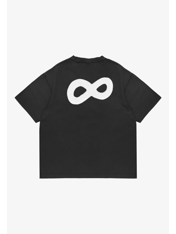 PROSTO. PROSTO. T-Shirt Infinity D Czarny Oversize