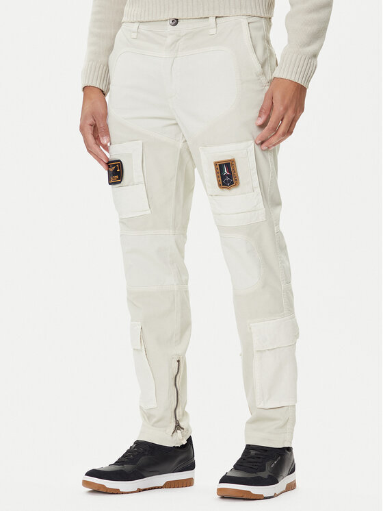Aeronautica Militare Aeronautica Militare Hlače 252PA1664UCT04241 Bež Regular Fit