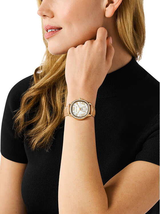 Michael Kors Michael Kors Zegarek Sage MK4819 Brązowy