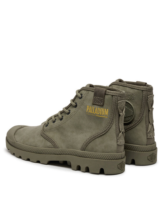 Palladium Palladium Pohodni čevlji PAMPA HI COATED 74375-377-M Siva