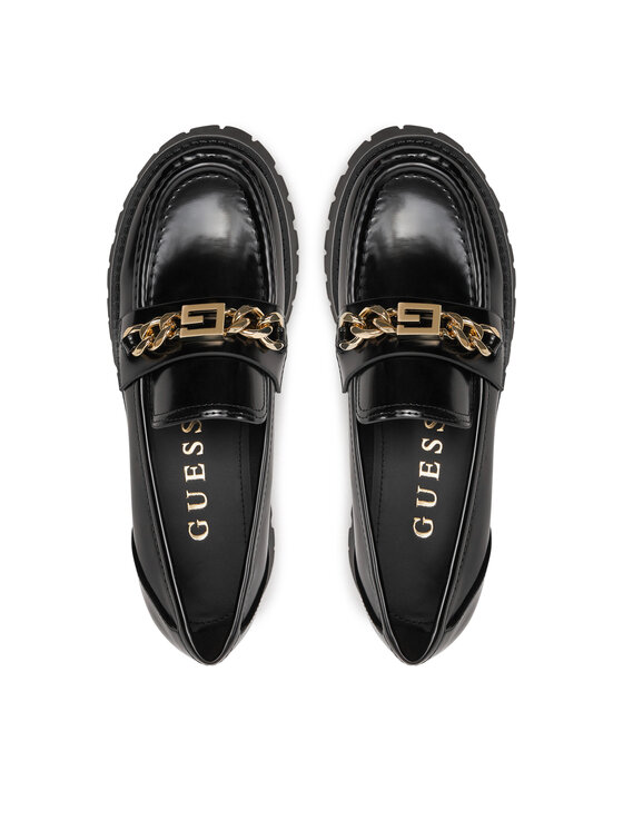 Guess Guess Loafers Almosty FLTALM ELE14 Μαύρο