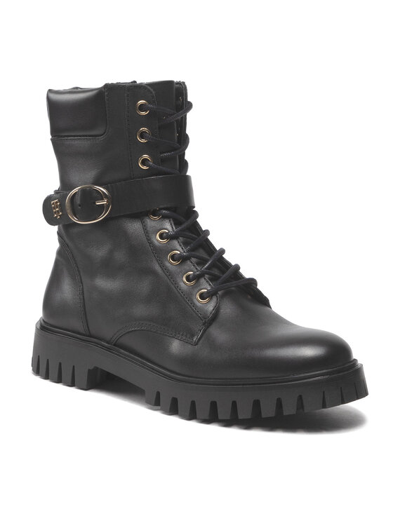 Tommy hilfiger lace hot sale up boots