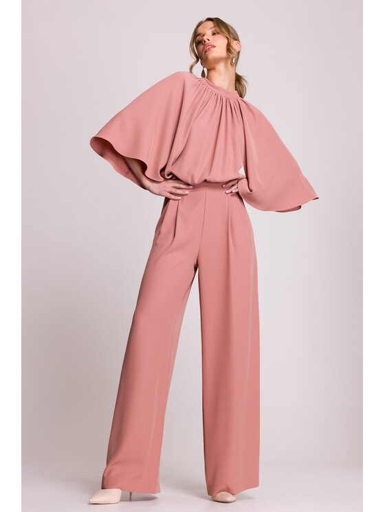 Stylove Stylove Jumpsuit S397 Rosa Sexy Straight Fit
