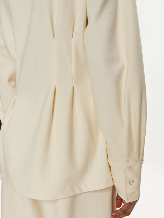 Gestuz Gestuz Сорочка Waisa 10908881 Écru Regular Fit