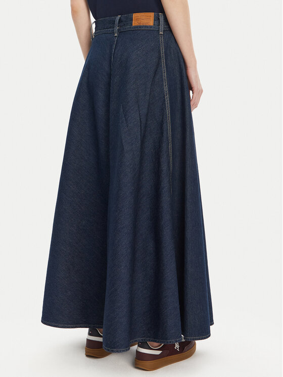 Levi's® Levi's® Дънкова пола XL 001T4-0001 Тъмносин Loose Fit