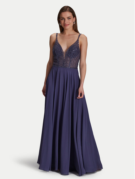 Hey Kyla Hey Kyla Rochie de seară 5AI056HK Violet Regular Fit